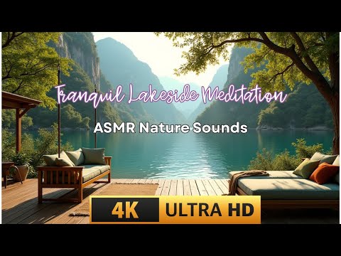 Tranquil Lakeside Meditation | ASMR Nature Sounds for Deep Relaxation & Stress Relief | Zen Hub