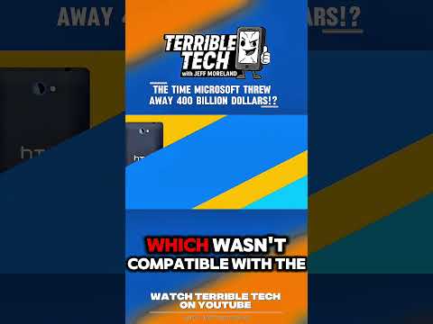 Microsoft’s $7 Billion Dollar Mistake #microsoft  #iphone #ios #windows #windows8