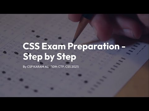 Mastering the CSS Exam: Your Step-by-Step Guide to Success By CSP KARAM Ali (50th CTP, CSS 2021)
