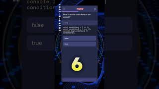 JS logical operators QUIZ #techie_teach #codebyvic#CleanCode #FrontendDev #devtokers #devtok #js