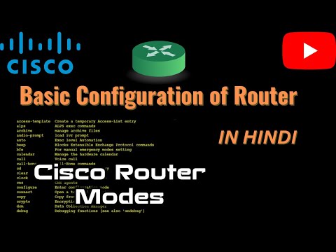 All  about Basic Configuration of Router in Hindi-Cisco Router