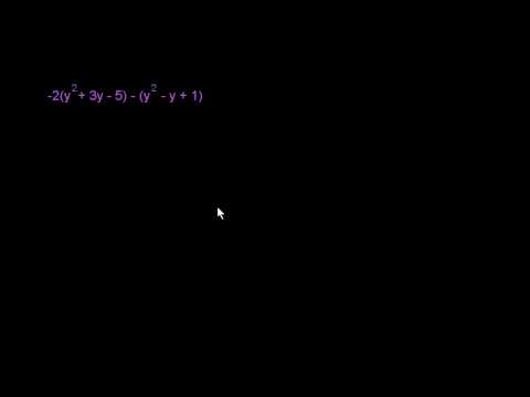 Simplifying Algebraic Expressions with Parenthesis