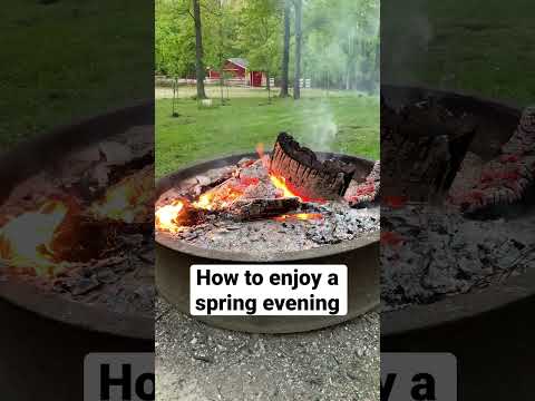 How to enjoy a spring evening #shorts