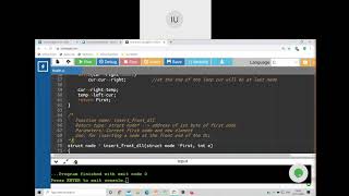 DS - Doubly linked list operations on 18 12 2020