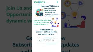 Unlock Your Future with ADCA Course at TechPath #EnrollNow #Education #Technology