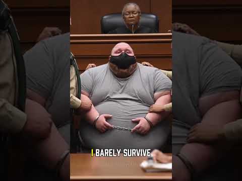 Massive 600-Pound Inmate Breathes Like a BEAST After 67 Years! #court #crime #police