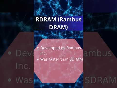 What is DRAM  Types of DRAM Explained in 60 Seconds! by Arjuma #technology #computer