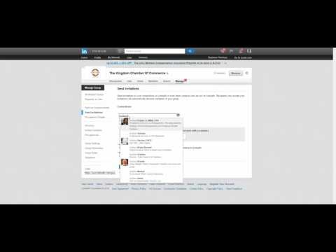 LinkedIn Groups - inviting people to join 9/6/2016