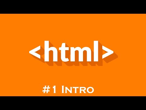 #1 - Introduction to Html Course