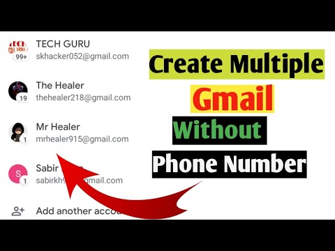 How To Create Gmail Without Phone Number !