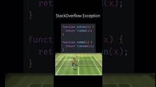 Stackoverflow Exception#shortsfeed #programming #programmingmemes  #memes