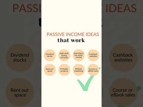 passive income ideas 💡#streaming#viralshorts#passive#ytshorts#yt#dividendstocks#income#howto#online