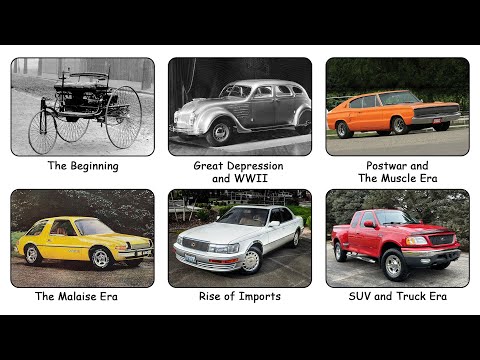 Every Major Car Era Explained, in 22 Minutes