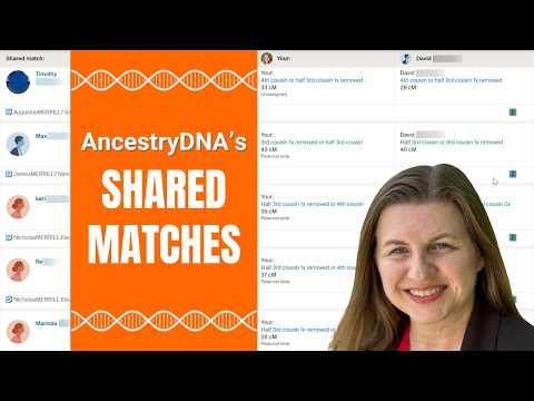 Understanding and Using AncestryDNA's Shared Matches