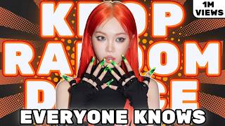 KPOP RANDOM PLAY DANCE 2025 |EVERYONE KNOWS| 15 min