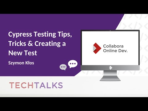 TTT - Cypress Testing Tips, Tricks & Creating a New Test - Szymon Klos