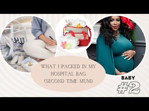 Second Pregnancy Hospital Bag Essentials (What You REALLY Need!)