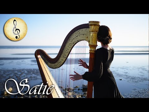 Satie Classical Music for Studying | Relaxing Harp Music | Study Music for Reading Concentration