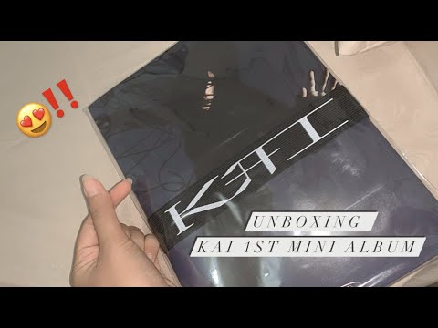 [UNBOXING] KAI 1ST MINI ALBUM Photobook Y Version