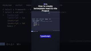 Kickstart your React & Vite project with a clean boilerplate! 🚀  #ReactBoilerplate #ViteJS