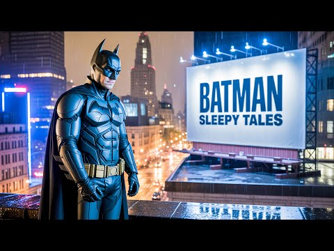 Whispers of the Bat: Gotham’s Hidden Streets | Sleep Story with Rain & ASMR