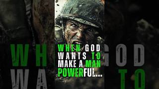 WHEN GOD WANTS TO MAKE A MAN POWERFUL #godsprocess  #christianshorts  #madeformore