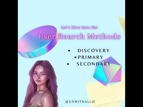 Today’s UX Design and Research series video has been posted! I’m so excited for this mini series🔥