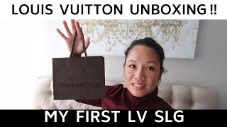 MY FIRST LOUIS VUITTON SLG | LV MONOGRAM & ROSE BALLERINE 6 Ring Keyholder | UNBOXING