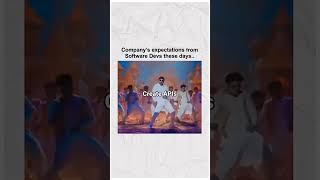 Software dev in 2025 be like:* Backend? ✅ Frontend? ✅ DevOps? ✅ AI Engineer? ✅ Coffee Maker? ☕😵‍💫