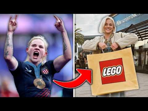Olympic Rugby Player is the Biggest LEGO Fan