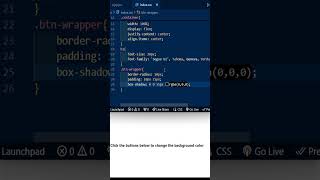 React Magic: Change Page Color with a Click! 🎨✨#shorts #reactjs #webdevelopment