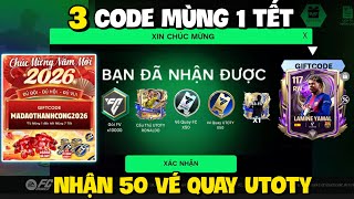 Enter 3 of the latest FC Mobile VN codes on the first day of Tet to receive UTOTY spin tickets an...