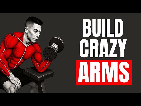 4 Exercises for MEN to Build Massive arms FAST (Get INSANE Strength)