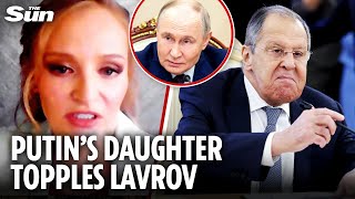 Inside the downfall of Putin’s top ally Lavrov - and tyrant’s DAUGHTER could be pulling the strings