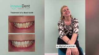Treating a darkened dead tooth - Innovadent Dental Clinic