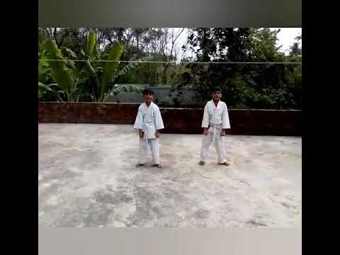 Devadutt and Hrithik 2rd kata
