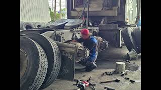 Getting Brakes & Drums Replaced and fix wheel seals