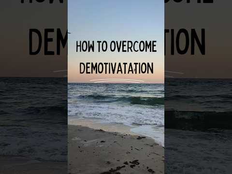 How to overcome Demotivatation? | Bring back self- motivation in a minute #shorts #ytshorts #viral