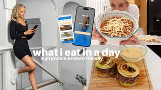 What I Eat in a Day | High-Protein, Macro-Friendly Meals from my app Thrive By Bec!