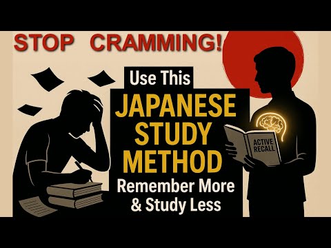 Stop Cramming! Use This Japanese Study Method to Remember More & Study Less|Study Smarter,Not Harder