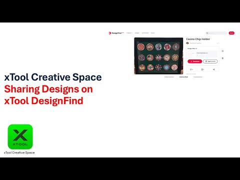 First Look: Sharing designs on xTool DesignFind