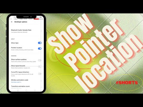 Pointer Location on Android in Bangla 🇧🇩 | enable touch pointer | android bangla tutorial #shorts