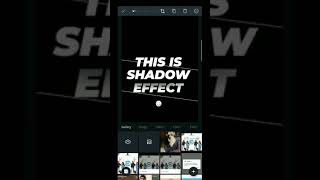 How to create Shadow effect on text in Canva | Free Canva tutorials