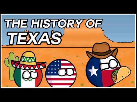 How Texas Went From Mexico To America! | Texas Revolution In Country Balls (ft. Viddy's Vids)