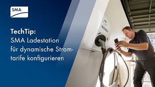TechTip: SMA Ladestation für dynamische Stromtarife konfigurieren