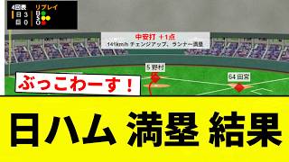 [Grand Slam!!!] Nippon Ham Fighters Grand Slam Result [Pro Baseball Reactions] [2ch Thread] [NanG]