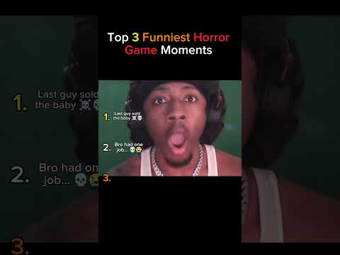 Top 3 Funniest Horror Game Moments 😭💀 (That Got me SCREAMING CRYING 😭😭)