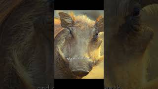 It's surprising that warthogs and mongooses became good friends because of this. #wildlife #animals