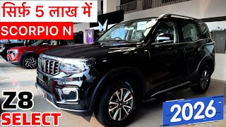 2026 New Mahindra Scorpio N Z8 Select Review || Mahindra Scorpio N Base Model 2026 | Scorpio Gadi
