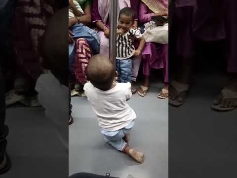 baby Juhiya pole steps